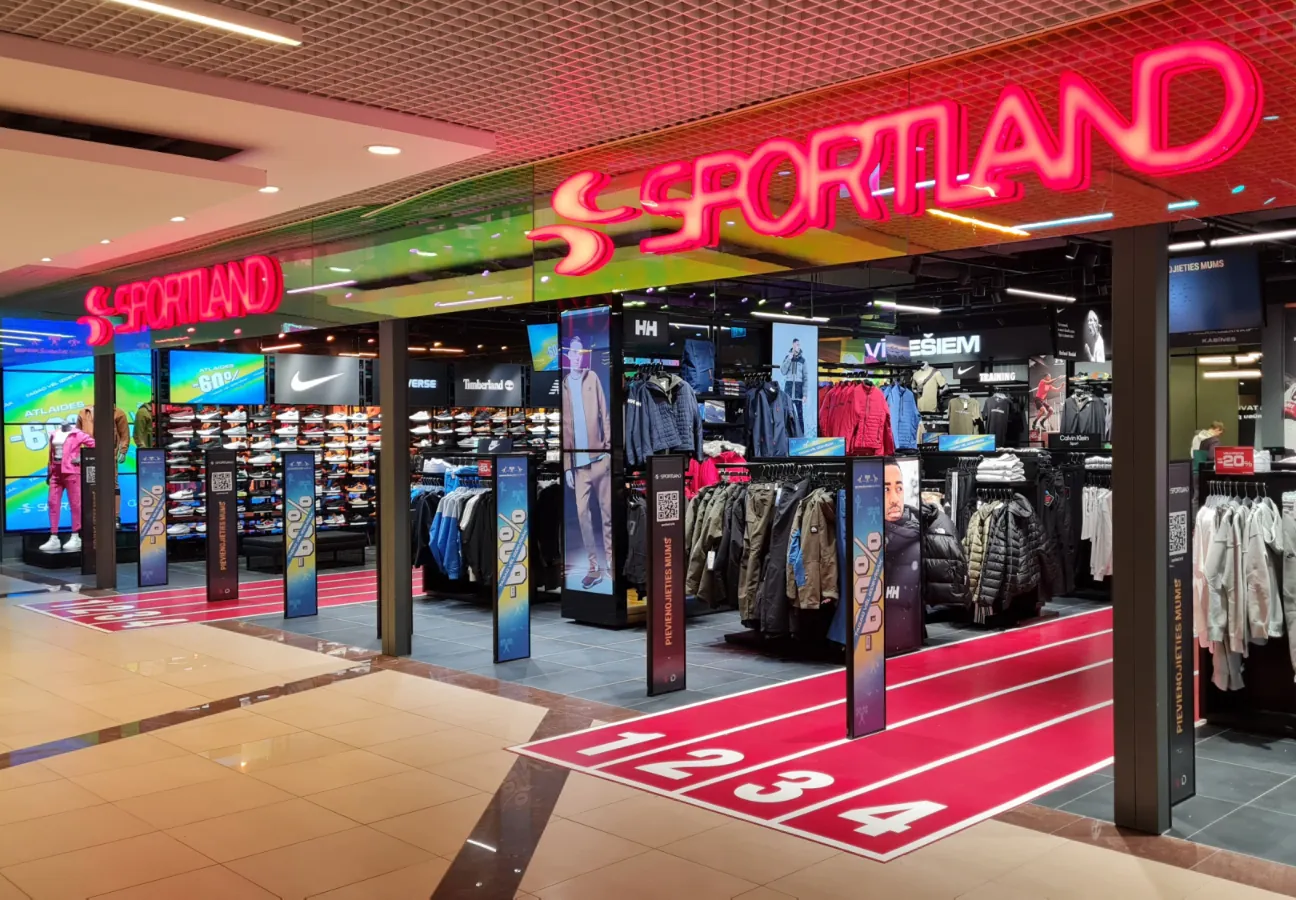 Veikals "Sportland", Vienības iela 7, Jēkabpils