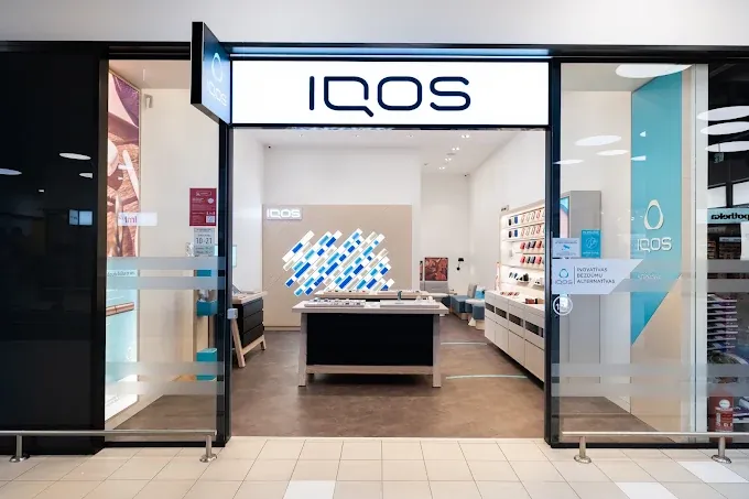 Veikals "IQOS" T/C Ostmala, Kārļa Zāles laukums 8, Liepāja