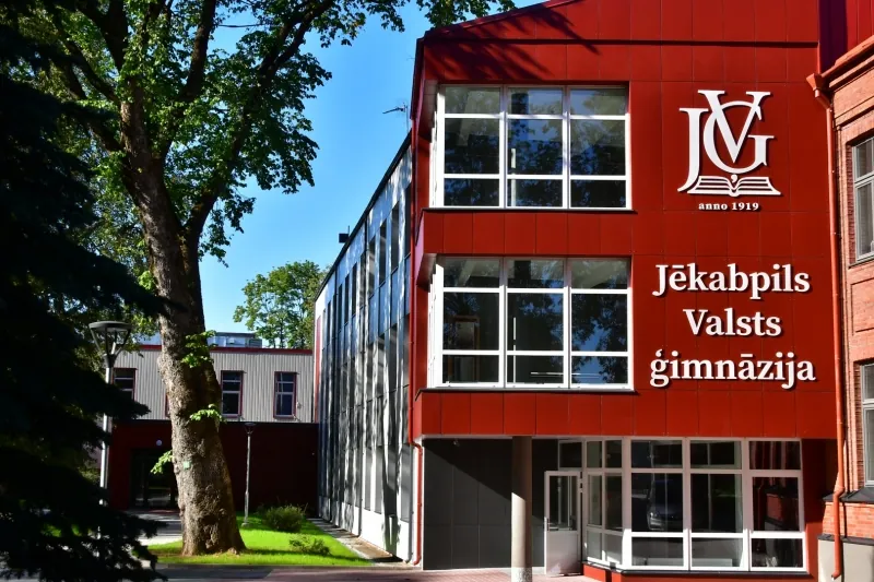 Jēkabpils Valsts ģimnāzija, Rūdolfa Blaumaņa iela 27, Jēkabpils
