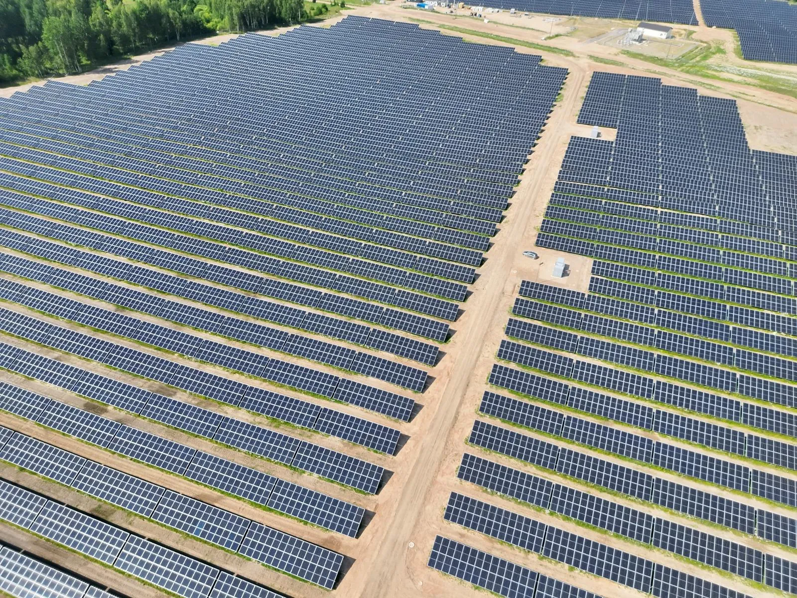 Saules paneļu elektrostacija Vārmes pagastā, Kuldīgas novadā