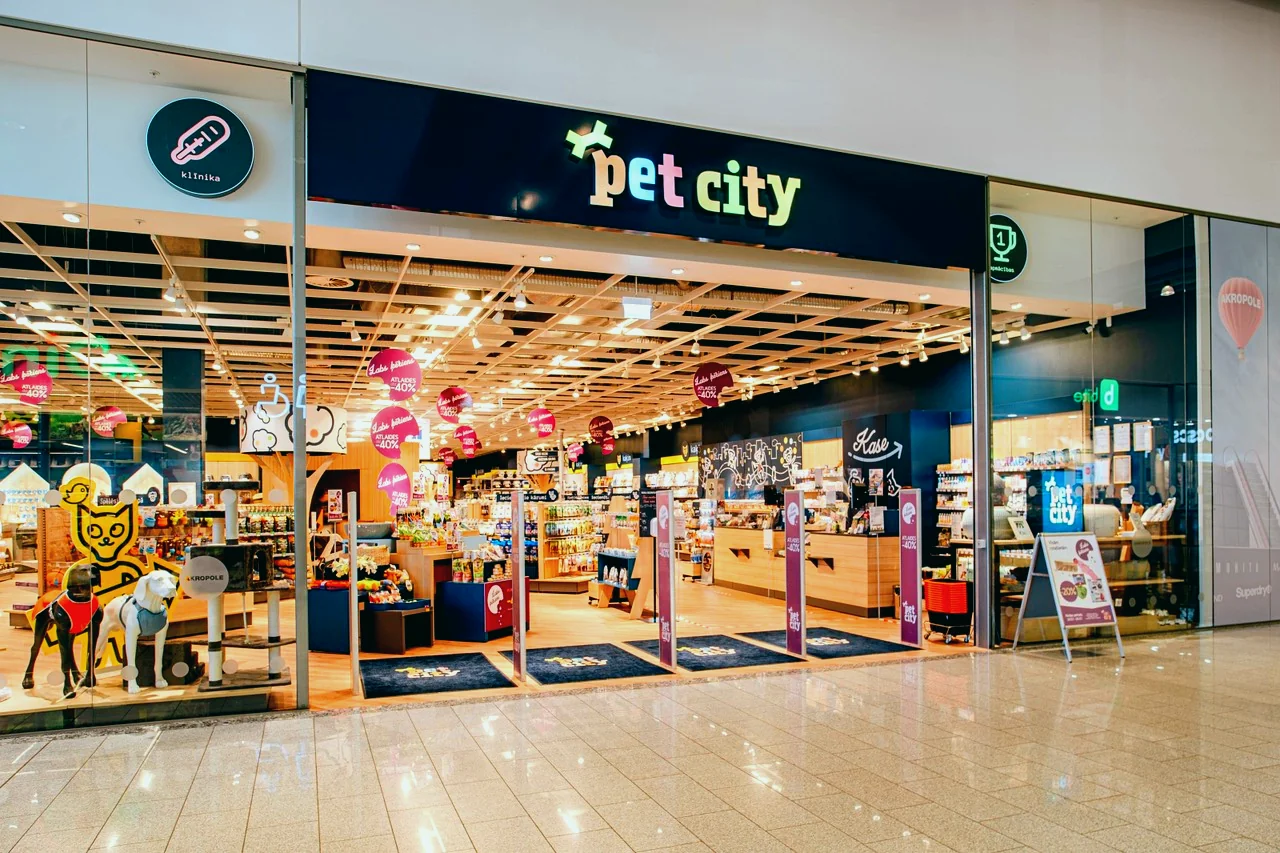 Veikals "Pet City" AKROPOLE Rīga, Latgales iela 257, Rīga