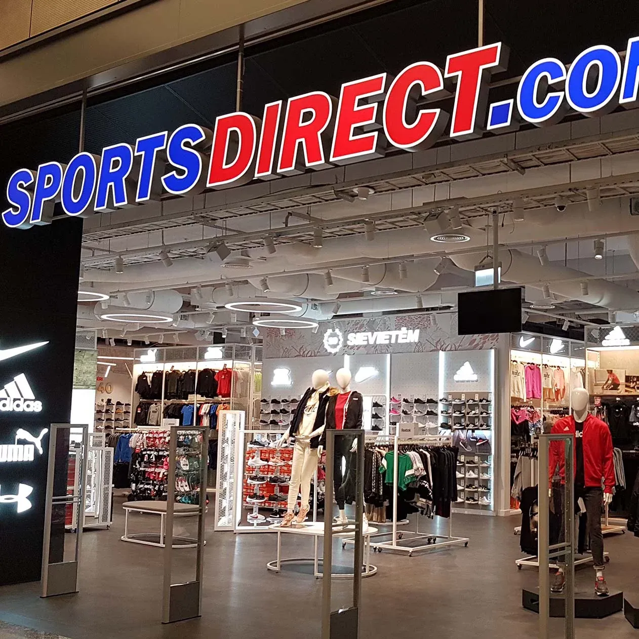 Veikals "SportsDirect", AKROPOLE Rīga, Latgales iela 257, Rīga