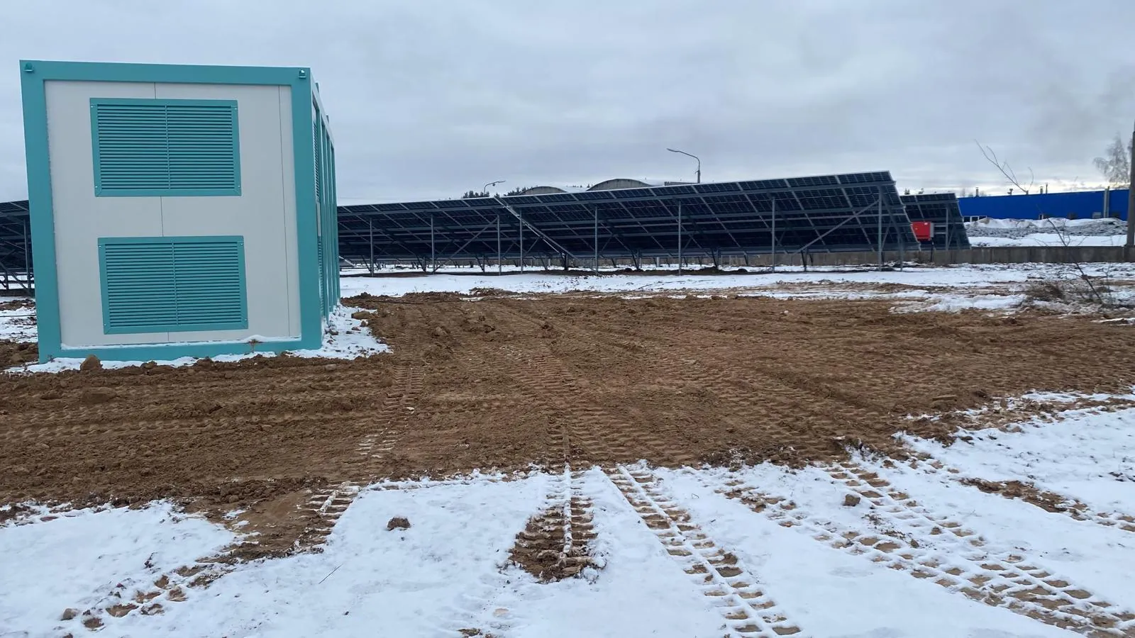 Saules paneļu elektrostacija Dunduru iela 5D, Daugavpils