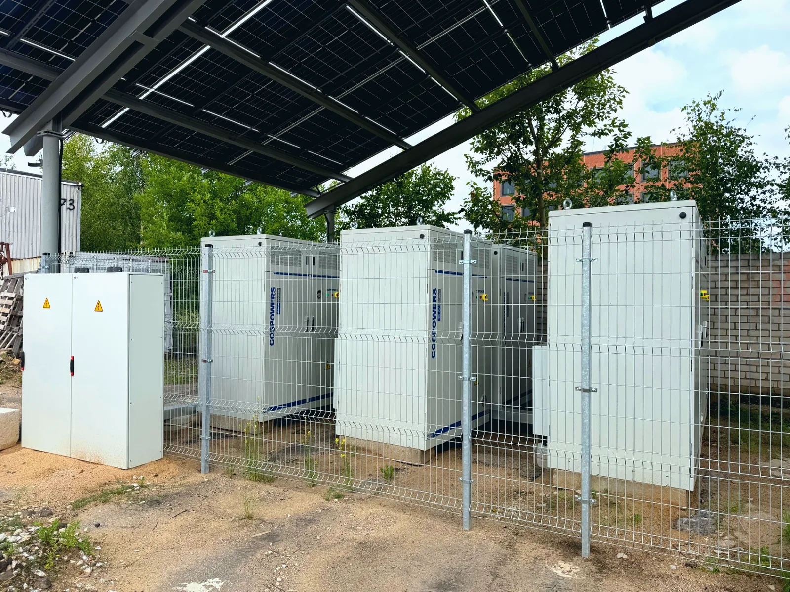 BESS "Pernavas" 0,499 MW / 1,2 MWh, Pernavas iela 85, Rīga