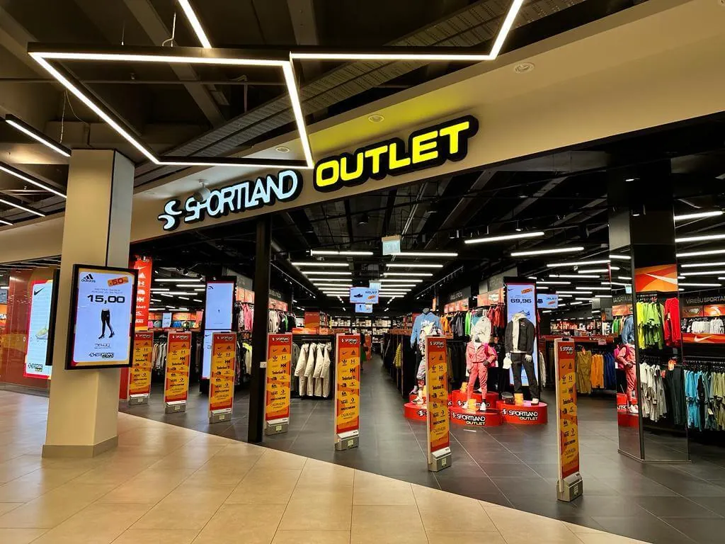 Veikals "Sportland", T/C Olimpija, Āzenes iela 5, Rīga
