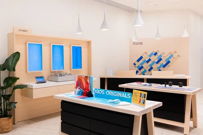 Veikals "IQOS", T/C Akropole Alfa, Brīvības gat. 372, Rīga