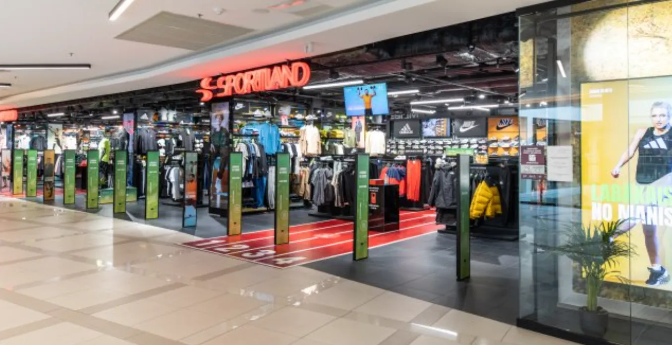 Veikals "Sportland", T/C VALLETA, Rīgas iela 4, Valmiera
