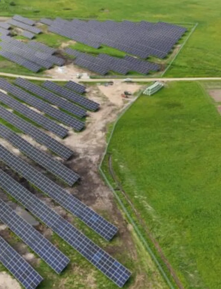 Saules elektrostacijas un ārējās elektroapgādes jaunbūve Ugāle, Latvia