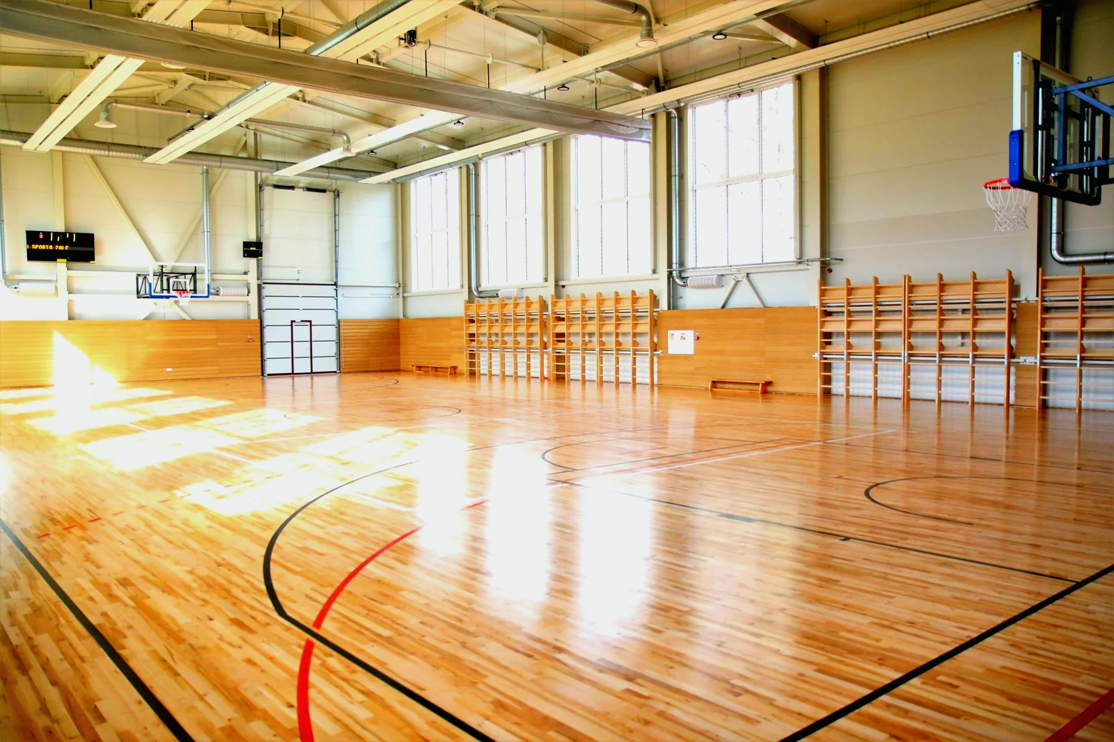 Skaistkalnes vidusskolas sporta zāles būvniecība, Skolas iela 5, Skaistkalnes pag.