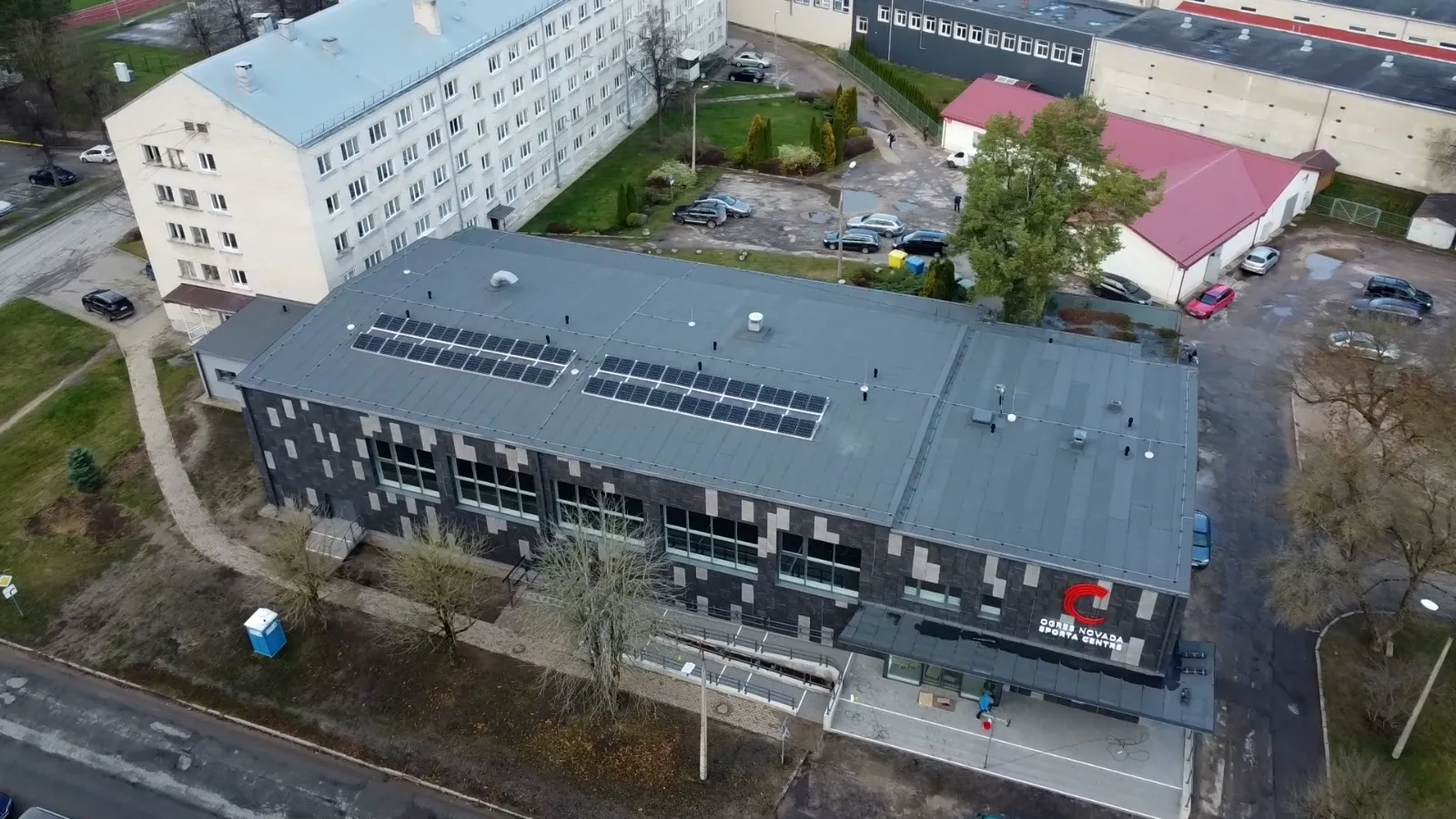 Ogres pilsētas Sporta centra zāles piebūves pārbūve un energoefektivitātes paaugstināšana, Skolas iela 12, Ogre